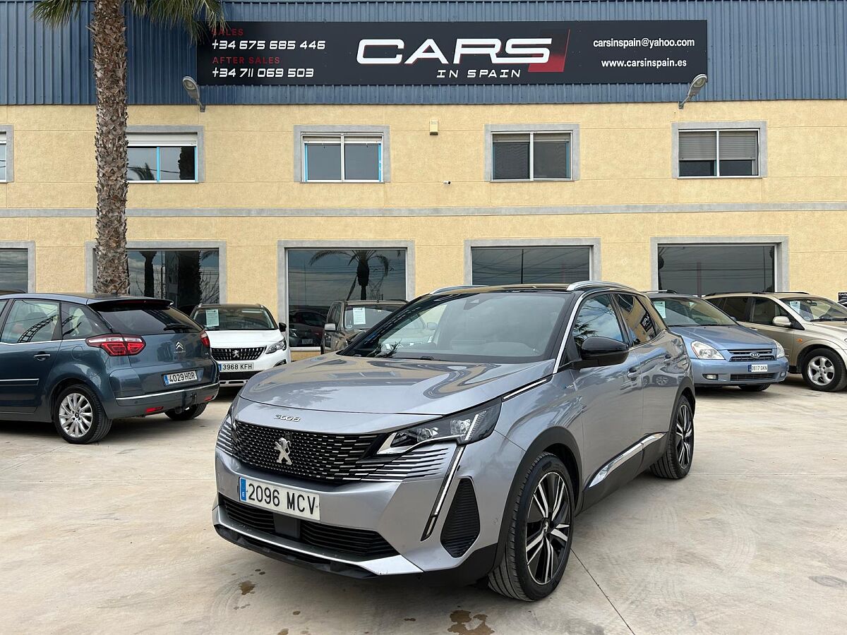 PEUGEOT 3008 GT HYBRID 4 AUTO PHEV SPANISH LHD IN SPAIN 48000 MILES SUPERB 2022